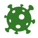COVID virus icon